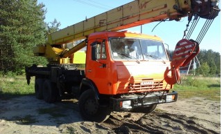 Услуги автокрана 14 и 25 тонн в Большое Верево , СПБ